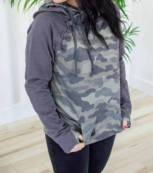 Rogue Society Apparel - In Plain Sight Camo Doublehood Sweatshirt