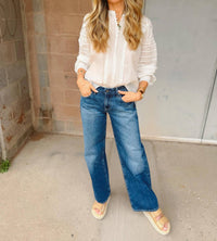 Ag Jeans - Adria Low Rise Wide Leg Jeans