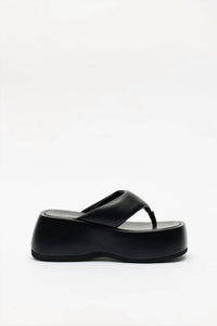 Jeffrey Campbell - Women's Crybaby Platform Wedge Thong Sandals