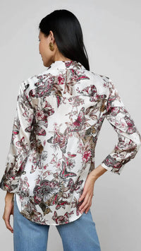 L'Agence - Dani Silk Blouse