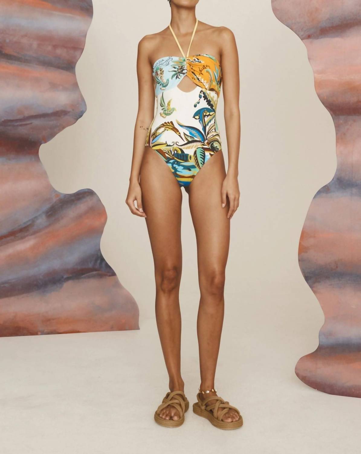Alemais - Day Dream Ruched One Piece