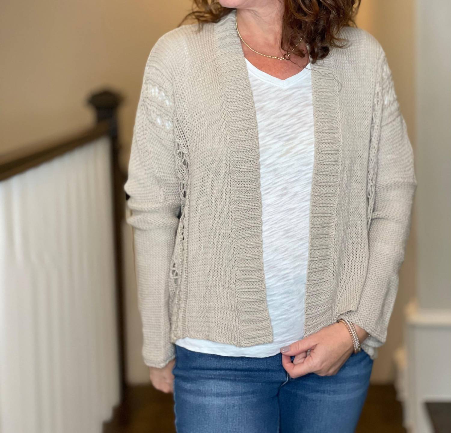 Wooden Ships - Boho Cardi Cotton Sweater