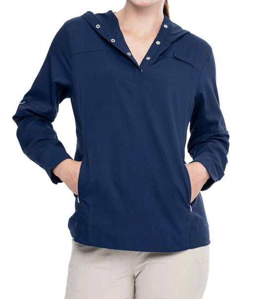 Coolibar - Sea Spray Henley Hooded Sweatshirt