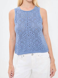 Splendid - Beckham Crochet Sweater Tank Top