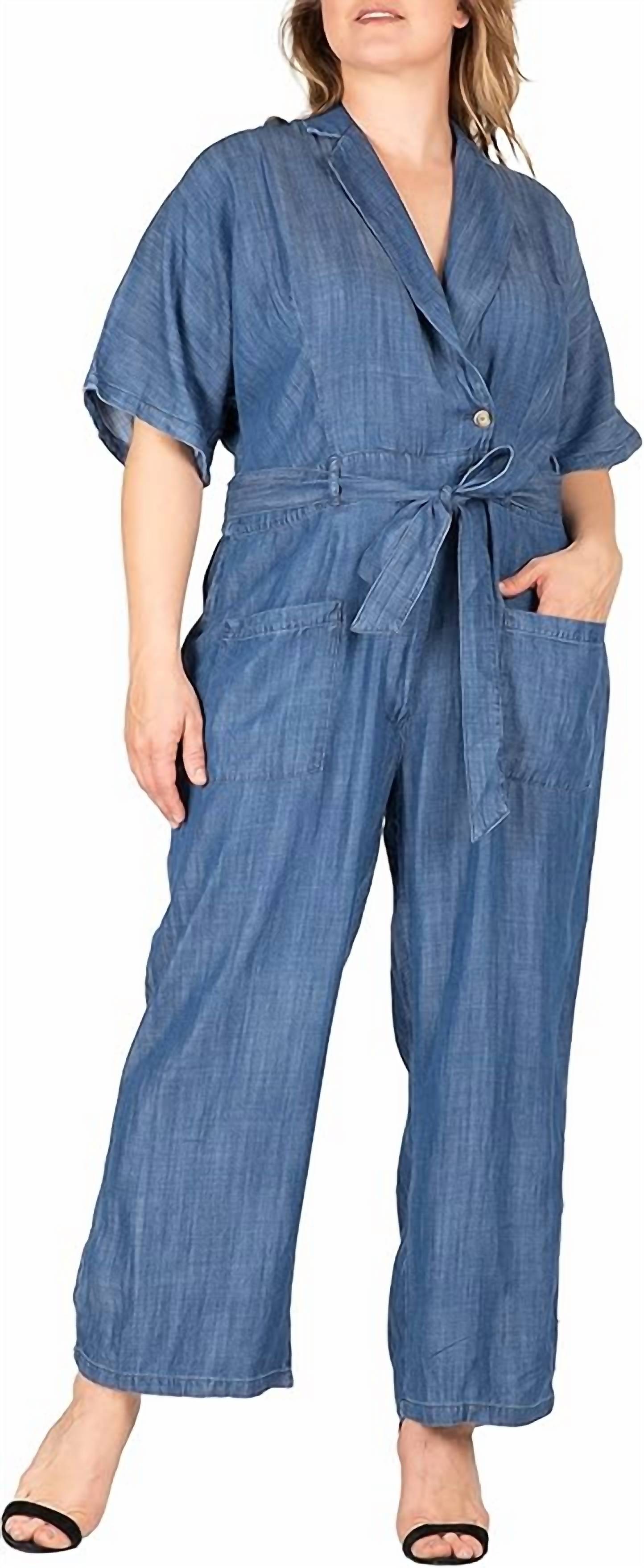 Standards & Practices - Tencel Short Sleeve Jumpsuit