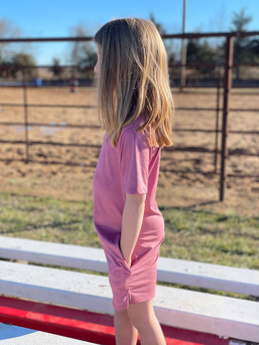 Lucky & Blessed - Girl's Suede Mini Dress