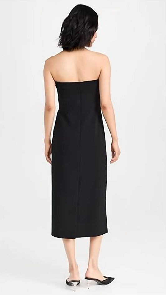 Vince - Strapless Draped Dress
