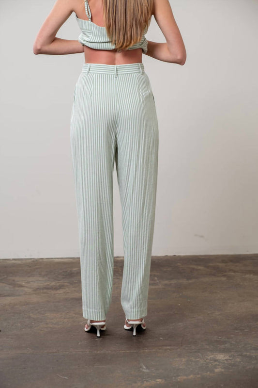 Moon River - Adjustable Stripe Pant