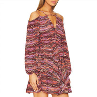 Ulla Johnson Women's Silvia Dress in purple saphire - women's dress - alternate view