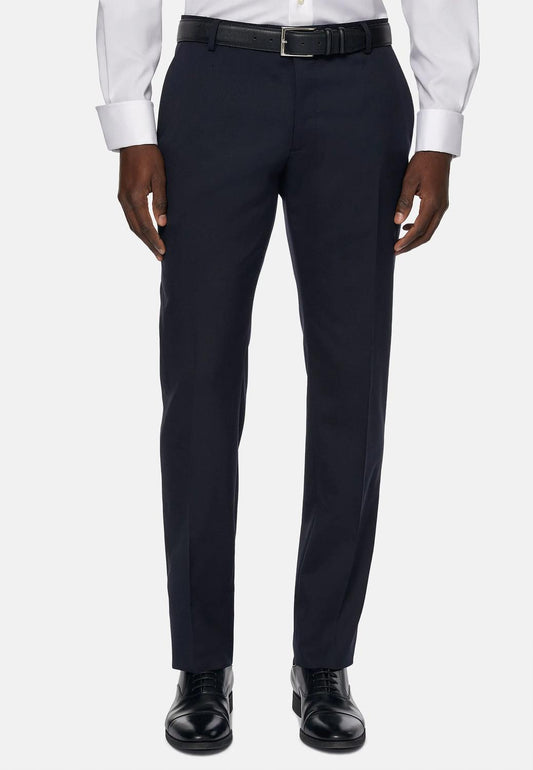 Boggi Milano - Tailored Fit Wool Dress Pants