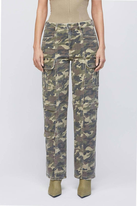 Hidden - Cargo Straight Stretch Jeans