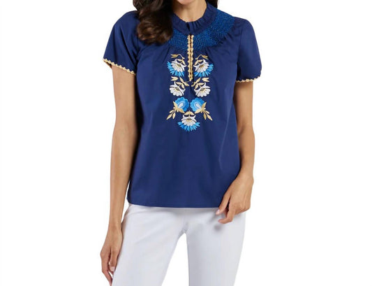 Jude Connally - Keaton Stretch Poplin Top