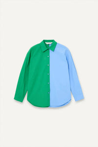 Compania Fantastica - Color Block Button Down Shirt