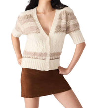 STEVE MADDEN Janae Cardigan Top in multi - women's cardigan