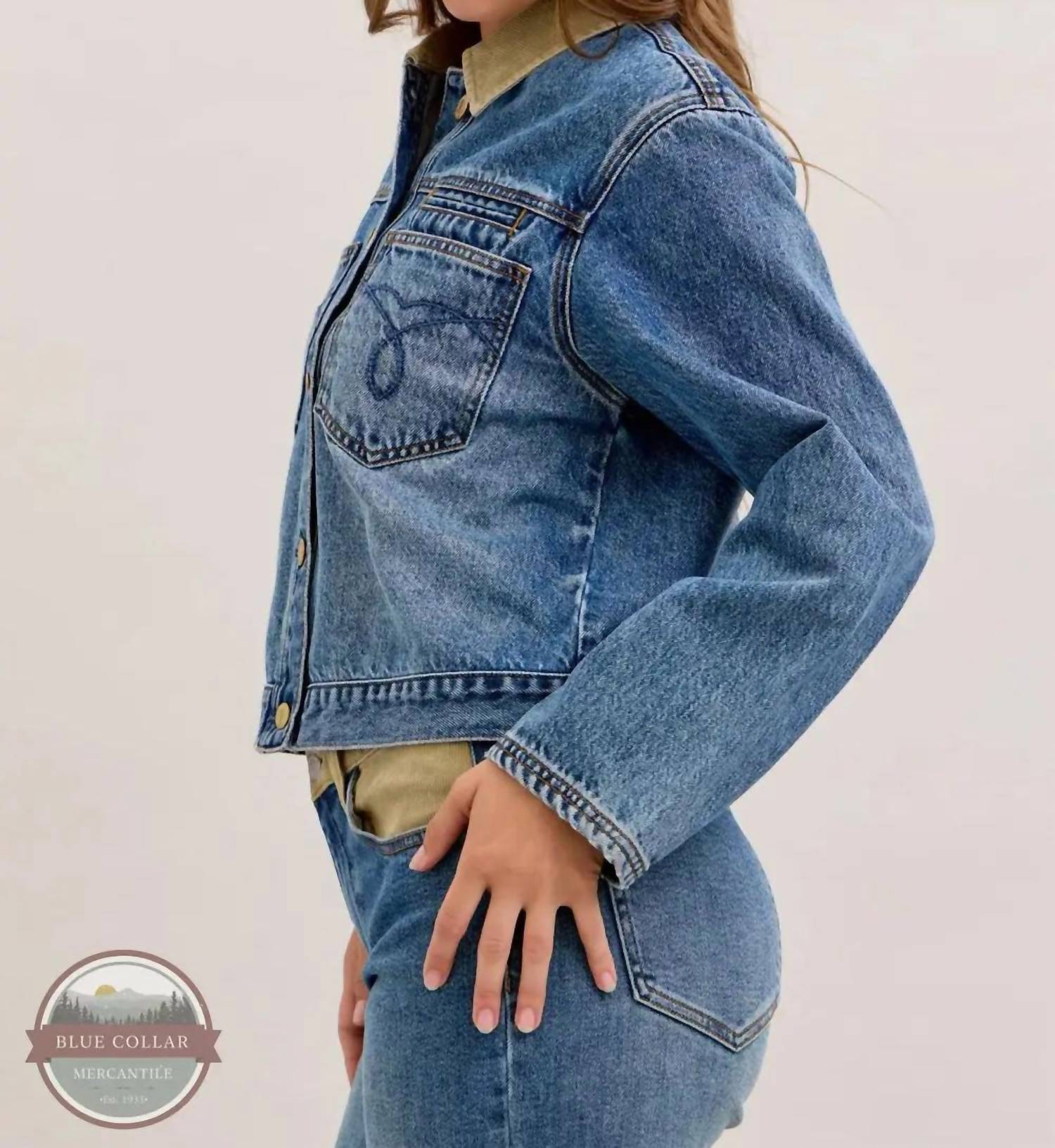 Judy Blue - Barn Corduroy Denim Jacket