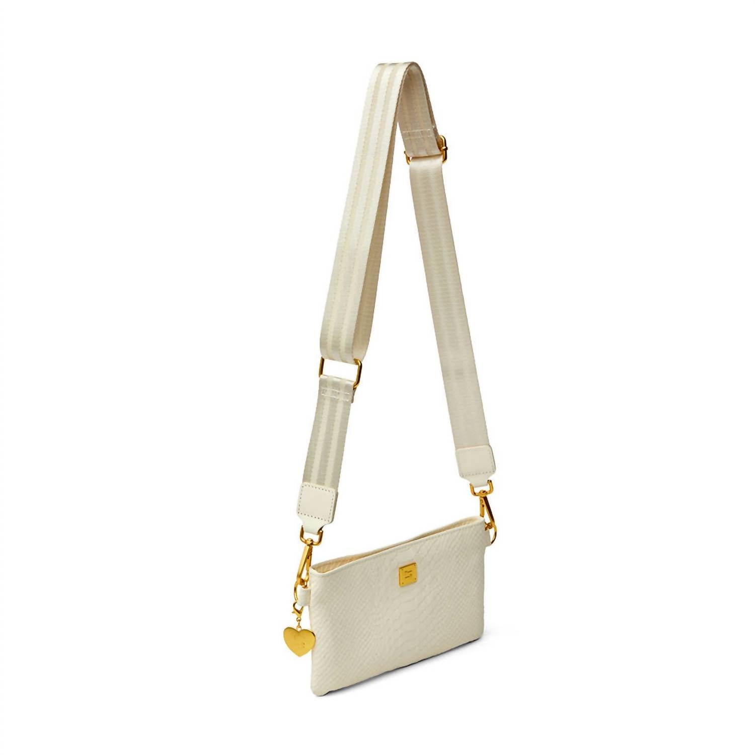 THINK ROYLN Women's Fame Bag in cream python - women's bag - view 6