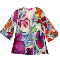 Claire Desjardins - A Smattering of Spring Lace-up Tunic