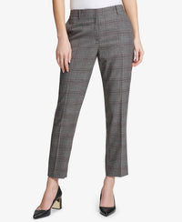 Dkny - Women's Essex Plaid Ankle Pants
