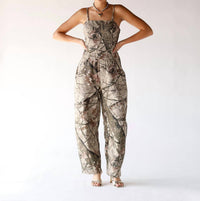 Davi & Dani - CAMO DENIM JUMPSUIT