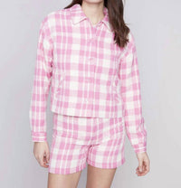 Charlie B - Yarn Dye Checkered Jacket
