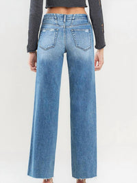 Vervet By Flying Monkey - Savannah Mid Rise Wide Leg Jeans