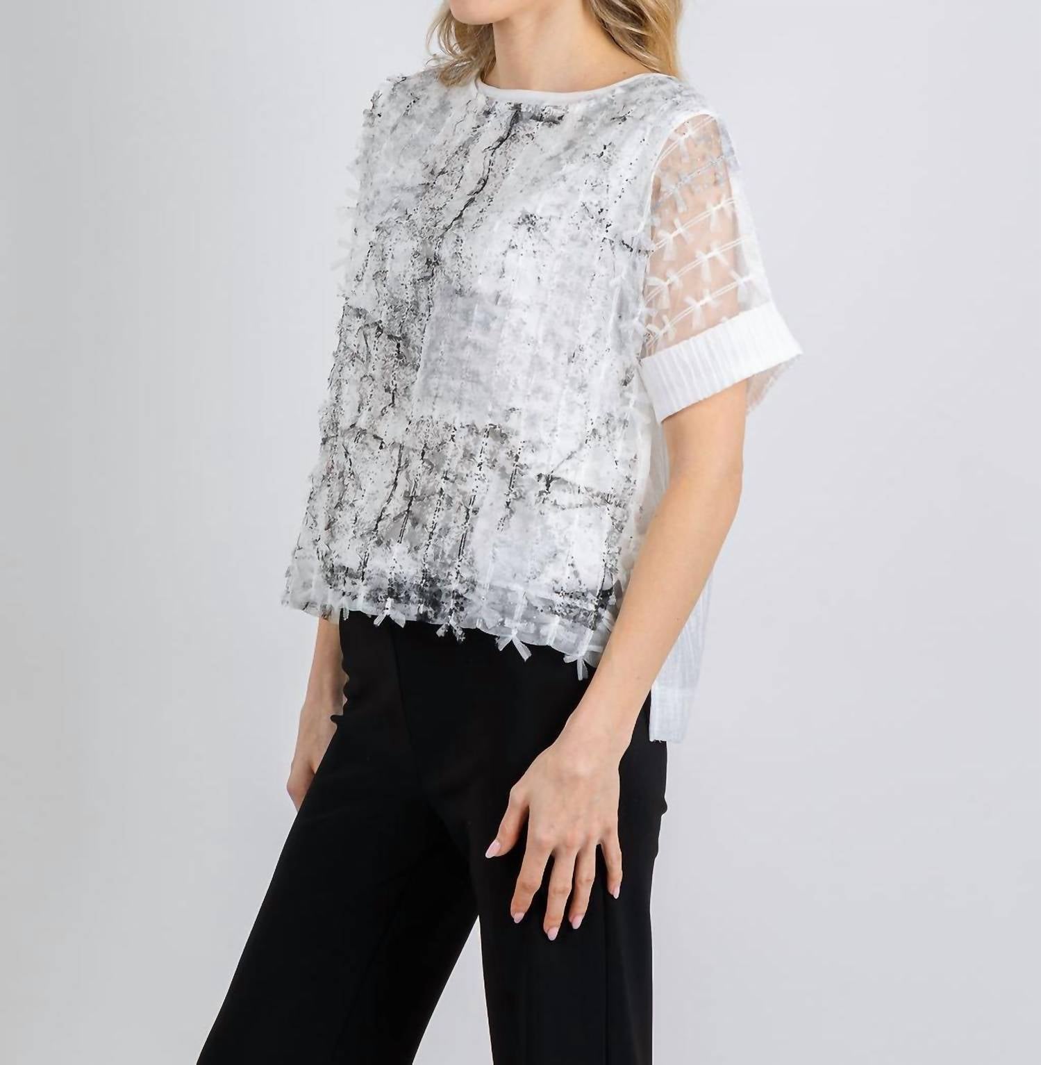 Terra - Abstract Paint Top