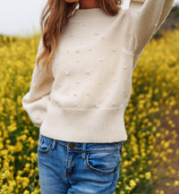 Davi & Dani - Sweetest Together Pearl Sweater