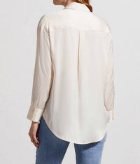 Tribal - Satin Drop Shoulder Shirt
