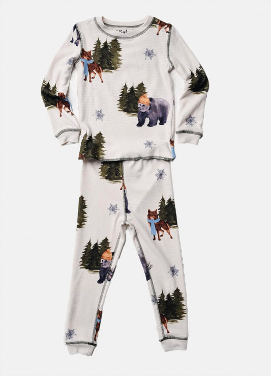 Pj Salvage - Into the Wild Toddler Pajama