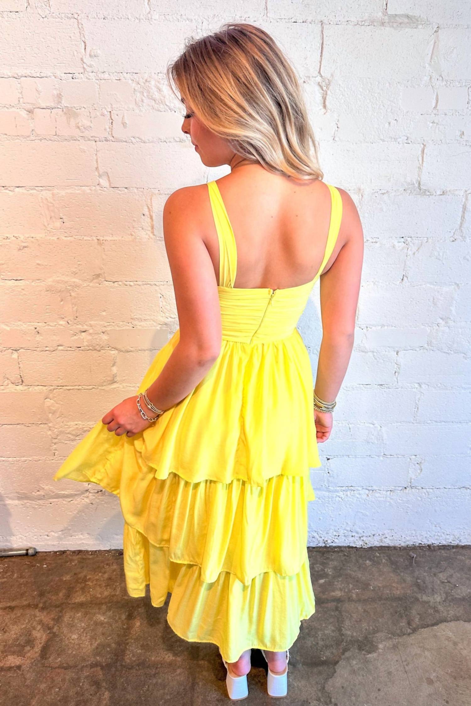 Day + Moon - Pineapple Dream Midi Dress