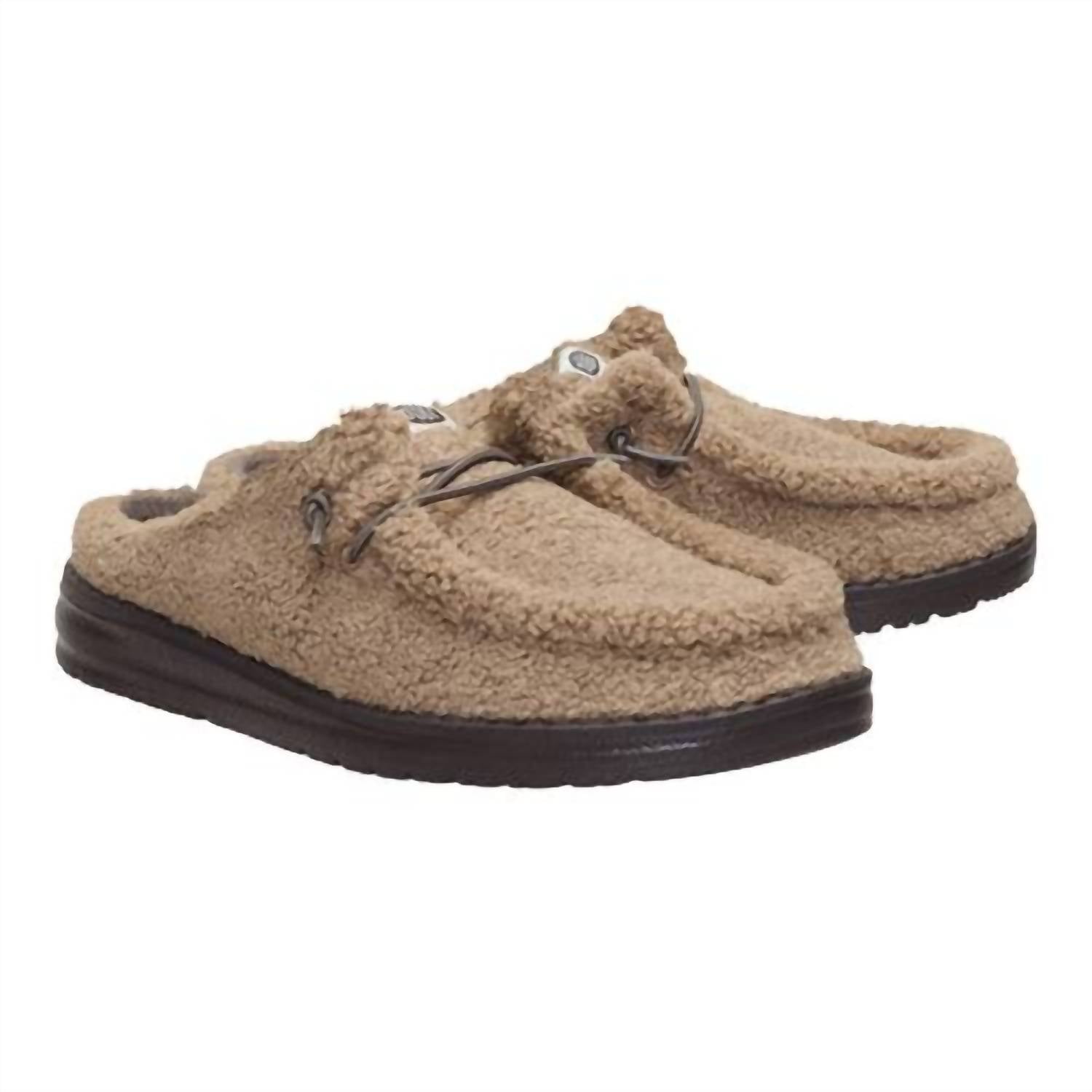 Hey Dude - Men's Wally Slip Sherpa Mule