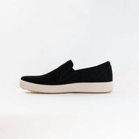 ECCO Men's Soft 7 Woven Slip-on Sneaker in black - men's sneaker - detail view