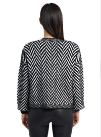 Love Token - Davner Herringbone Cardigan