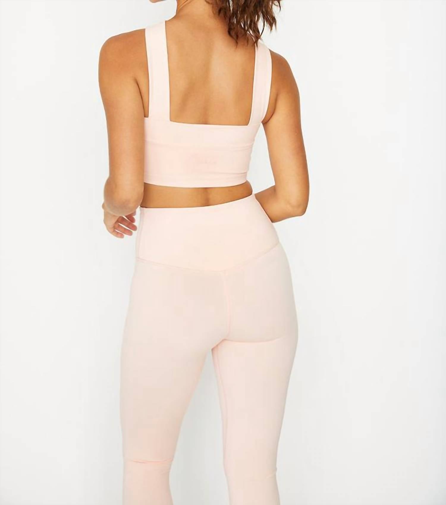 Cream Yoga - Leah Cross Neck Bra Top