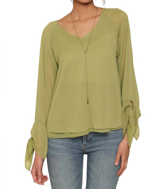 Mystree - Justine Layered Chiffon Blouse