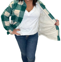 Saltwater Luxe - Plaid Button Up Oversized Shacket