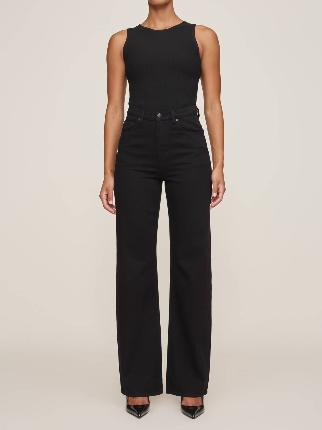 Dl1961 - Women'S - Karmine Refined Wide Leg Jeans