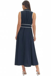 Entro - Sleeveless Midi Dress