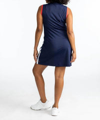 FLAGSTICK SLEEVELESS GOLF DRESS