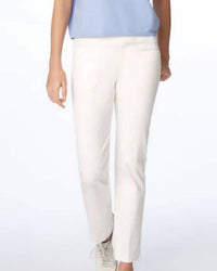 Elliott Lauren Lauren Pull On Pant With Patch Pockets in white - women's pants - detail view