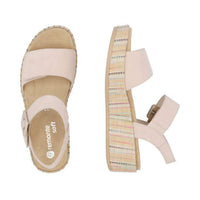Remonte Women's Platform Sandal in beige multi - women's sandal - view 5