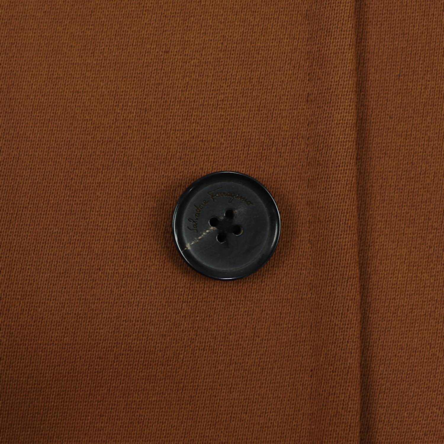 Salvatore Ferragamo - Men's Long Chesterfield Trench Coat