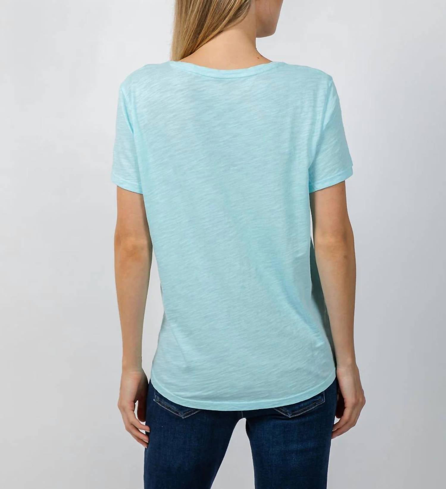 Elliott Lauren - Short Sleeve V-neck Tee
