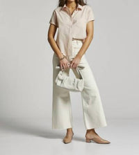 Thread & Supply Women's Rene Top Rose in grey rose - women's shirt - view 4