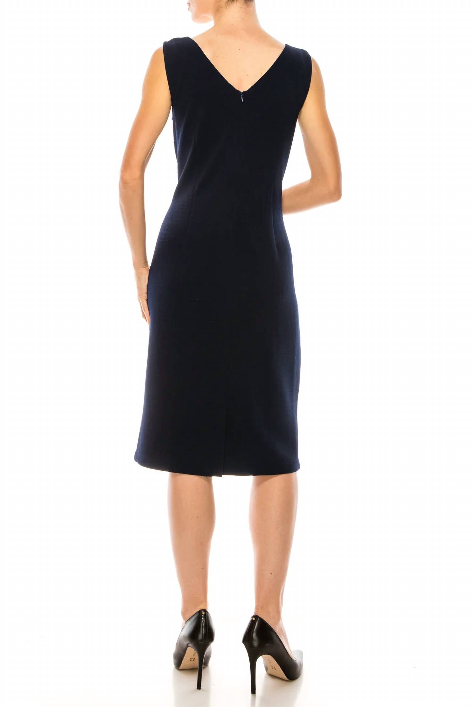 Maya Brooke - 3/4 Sleeve 2 Piece Jacket Dress