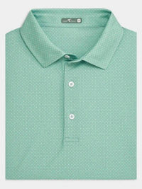Genteal - Men's Printed Performance Short Sleeve Polo
