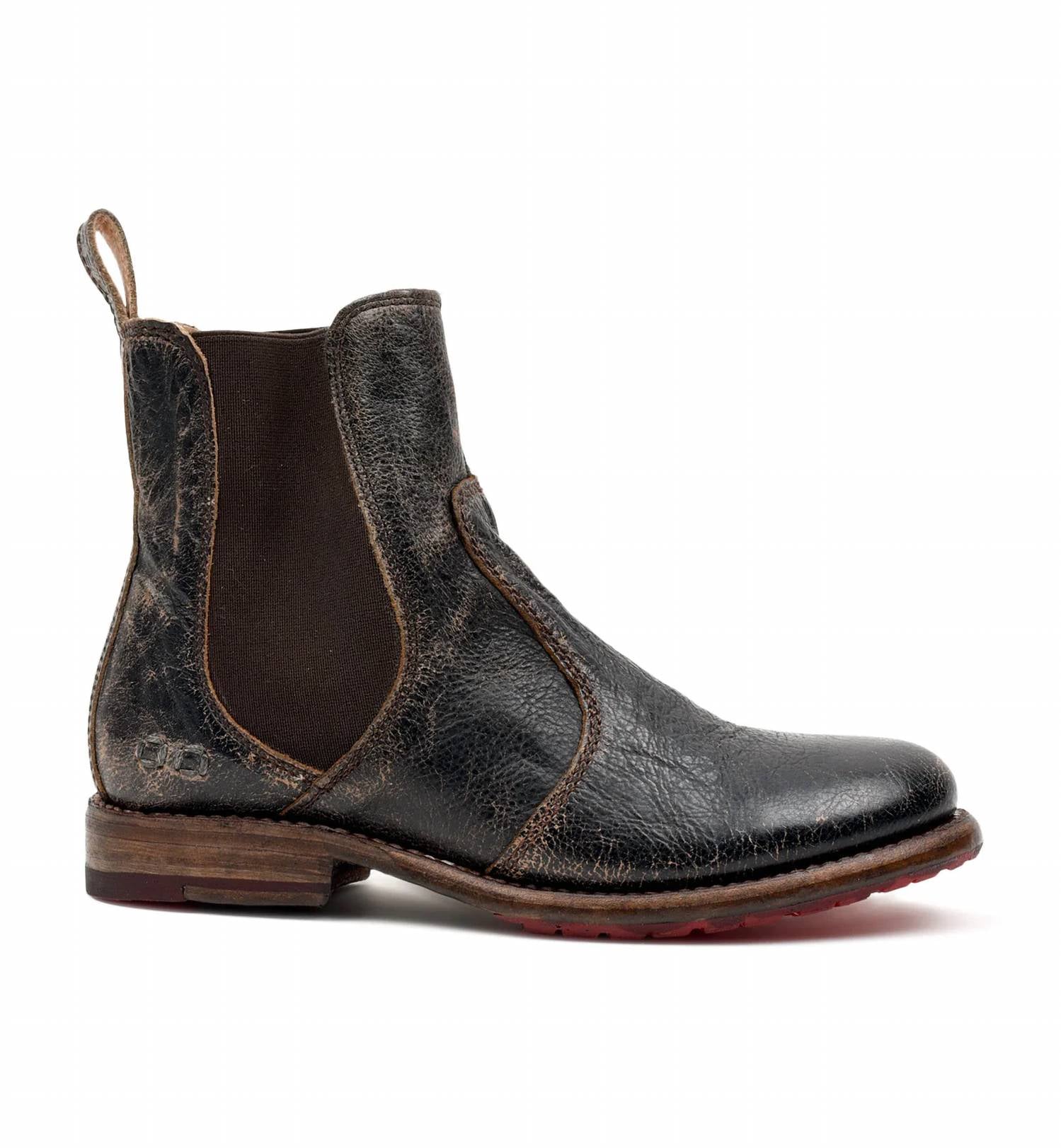 BEDSTU Women's Nandi Boots in black lux - women's shoe - detail view