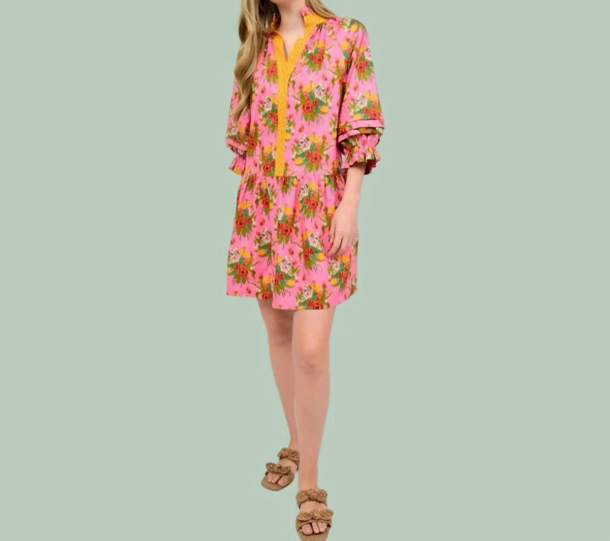 Uncle Frank - Bouquets of Flowers Dress