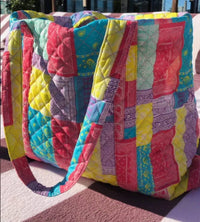 Jocelyn - Women's Quilted Tote Bag
