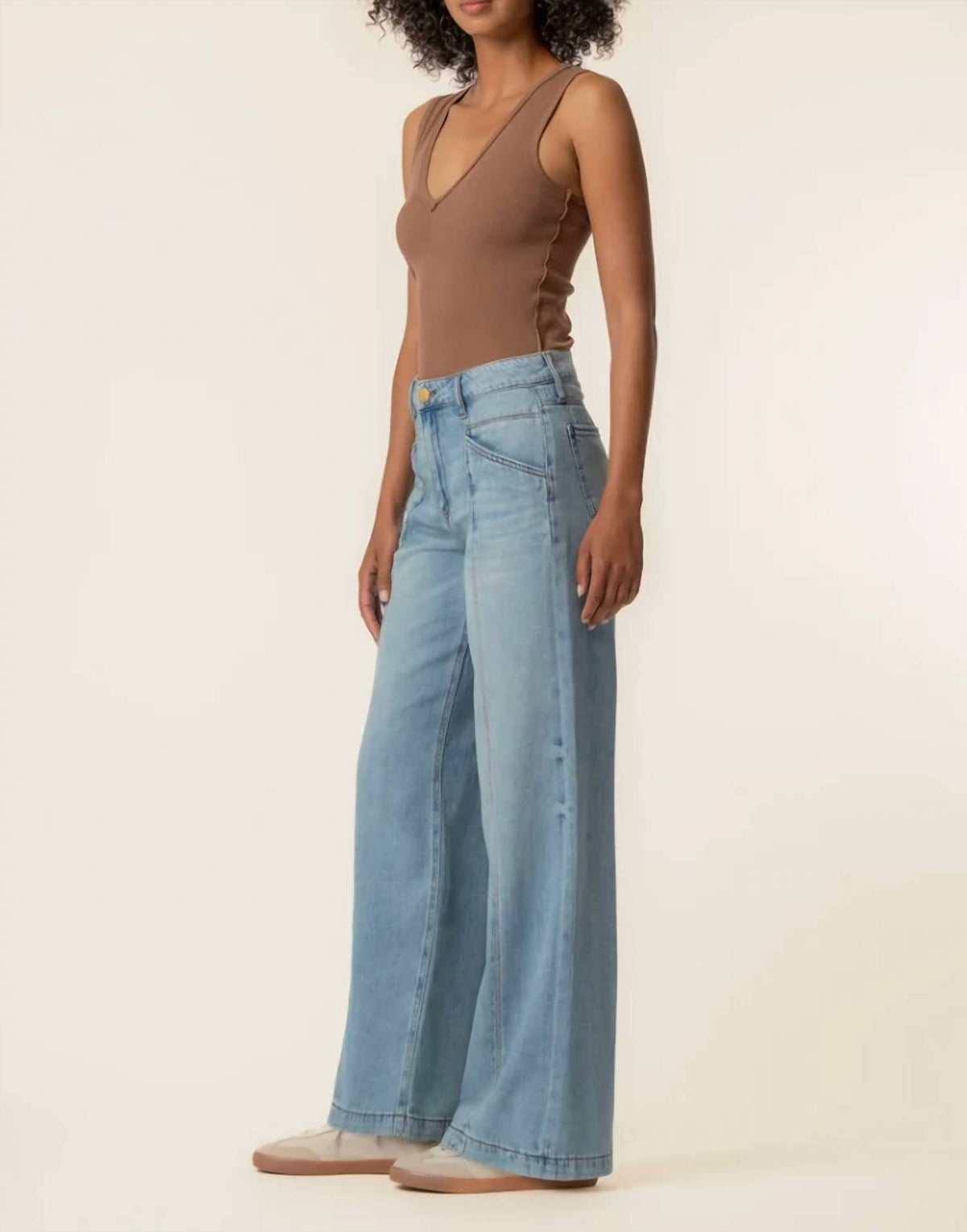 Kut From The Kloth - Jodi High Rise Wide Leg Denim Jeans